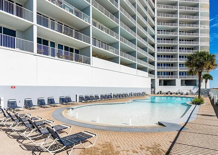 Gulf-front W Private Balcony & Shared Pools Hot Tubs & Gym Holiday home Gulf Shores